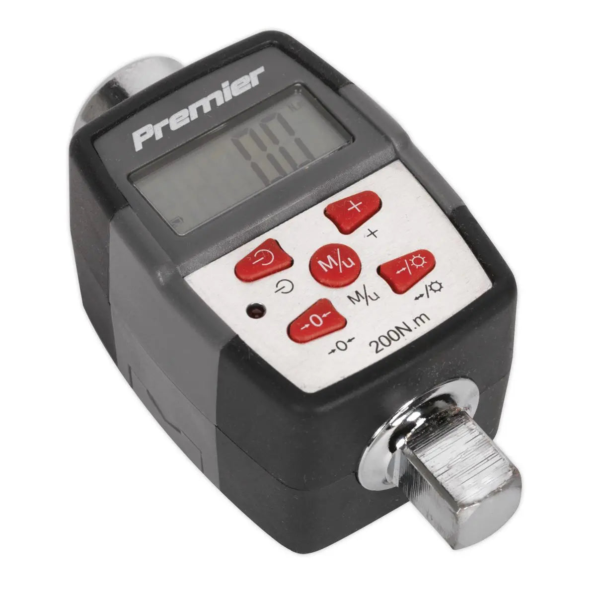 Sealey Premier Torque Adaptor with Angle Function Digital 1/2"Sq Drive 20-200Nm(14.7-147.5lb.ft) 