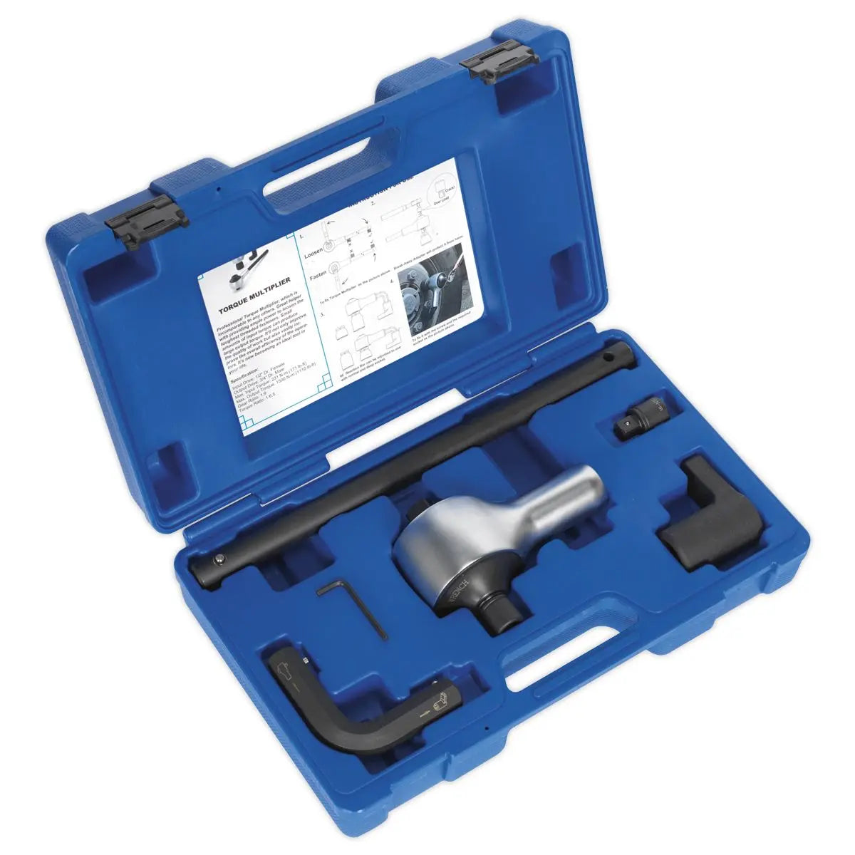 Sealey Premier Torque Multiplier Set 7pc 1/2"-3/4"Sq Drive 