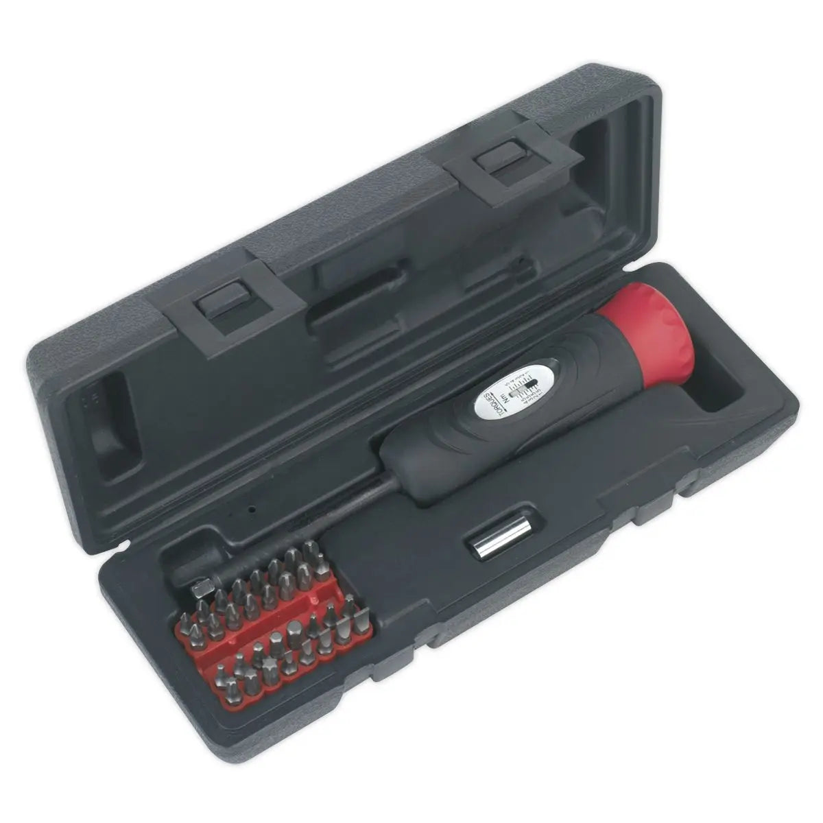 Sealey Premier Torque Screwdriver Set 34pc 2-10Nm 1/4"Sq Drive 