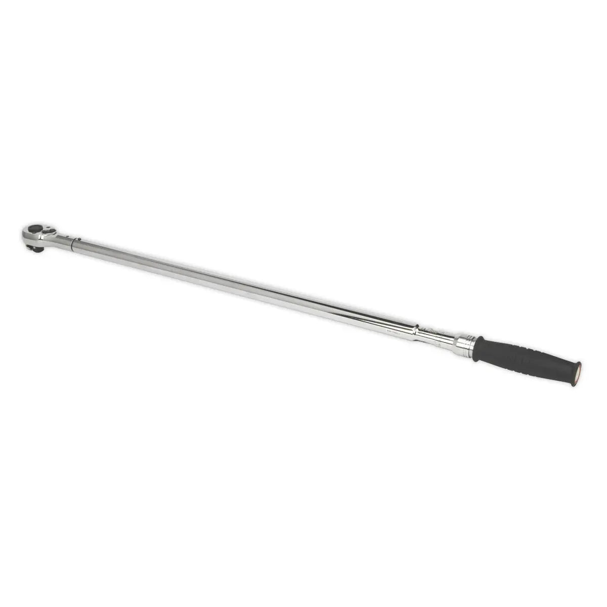 Sealey Premier Torque Wrench 3/4"Sq Drive 237-983Nm(150-750lb.ft) Push-Through Calibrated 