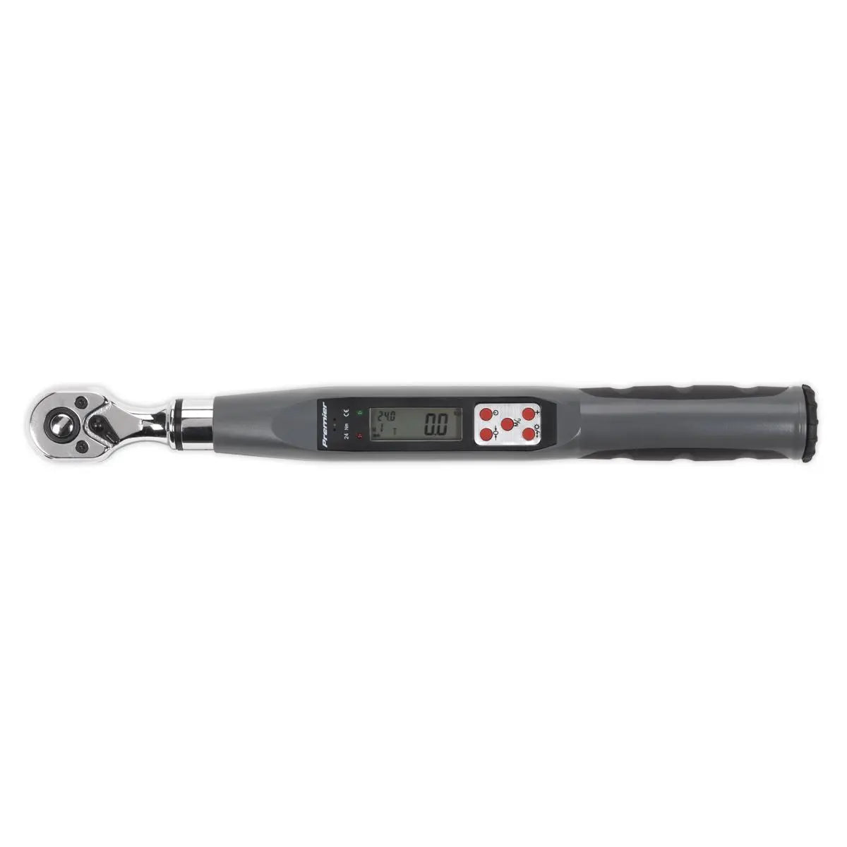 Sealey Premier Torque Wrench Digital 3/8"Sq Drive 2-24Nm(1.48-17.70lb.ft) 