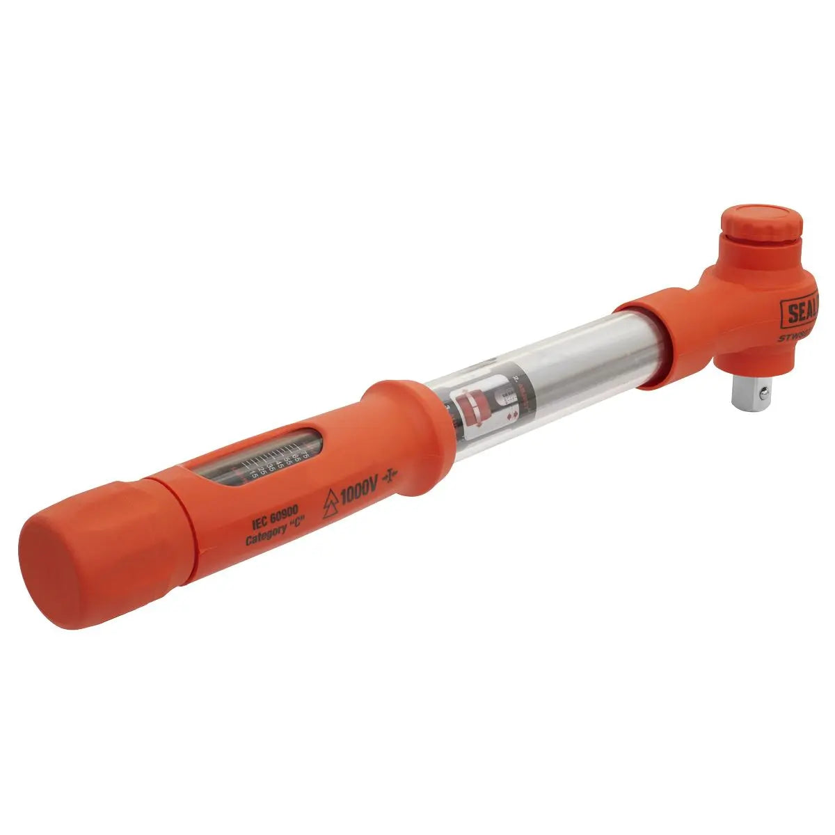 Sealey Premier Torque Wrench Insulated 1/2"Sq Drive 20-100Nm  White Rose Tools