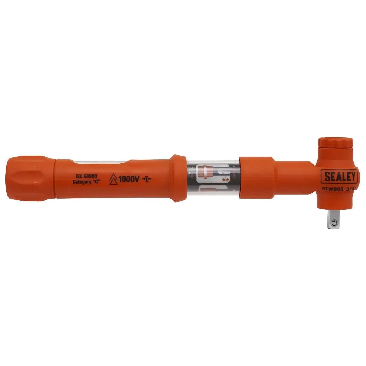 Sealey Premier Torque Wrench Insulated 3/8"Sq Drive 5-25Nm 