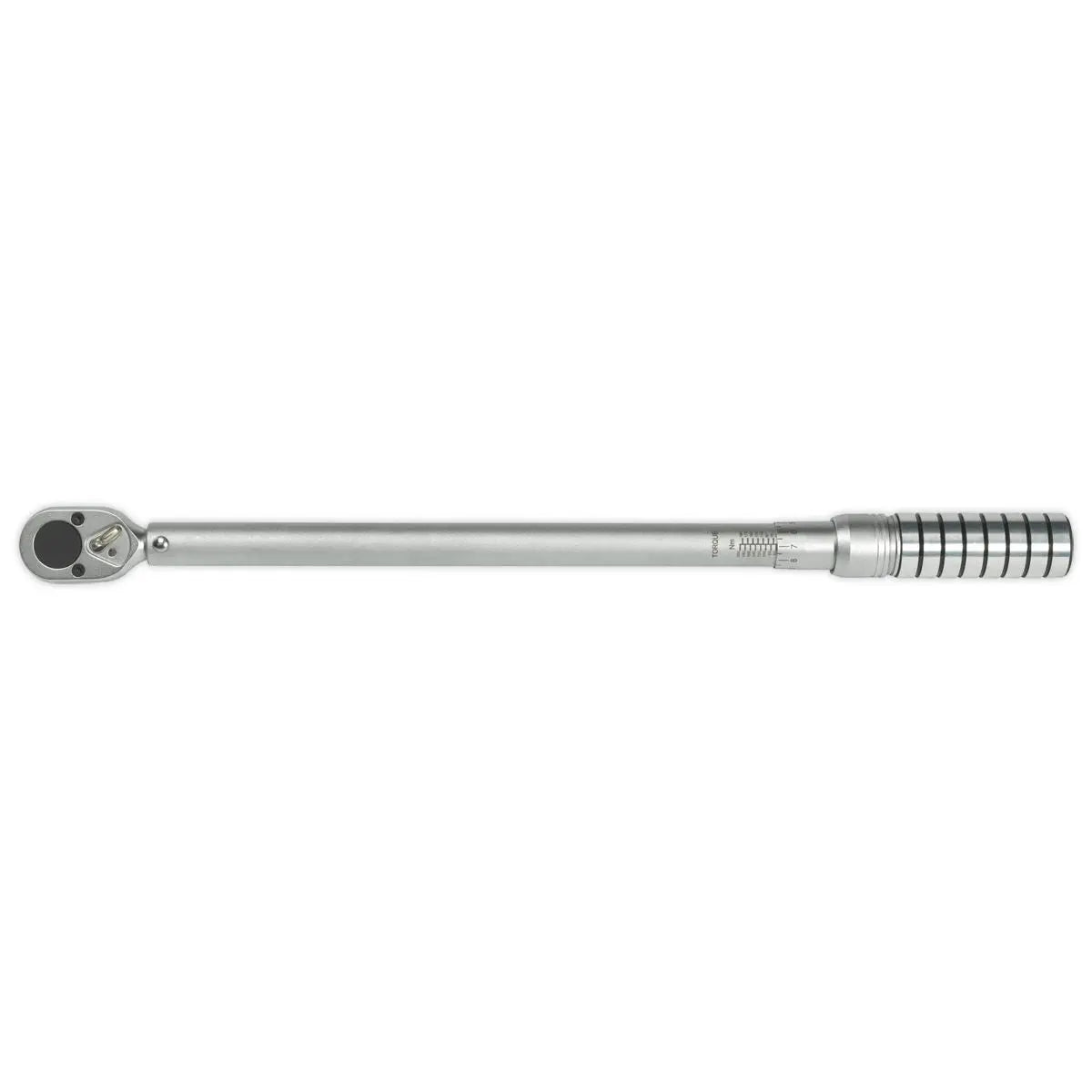 Sealey Premier Torque Wrench Micrometer Style 1/2"Sq Drive 40-200Nm(29.5-148lb.ft) - Calibrated 