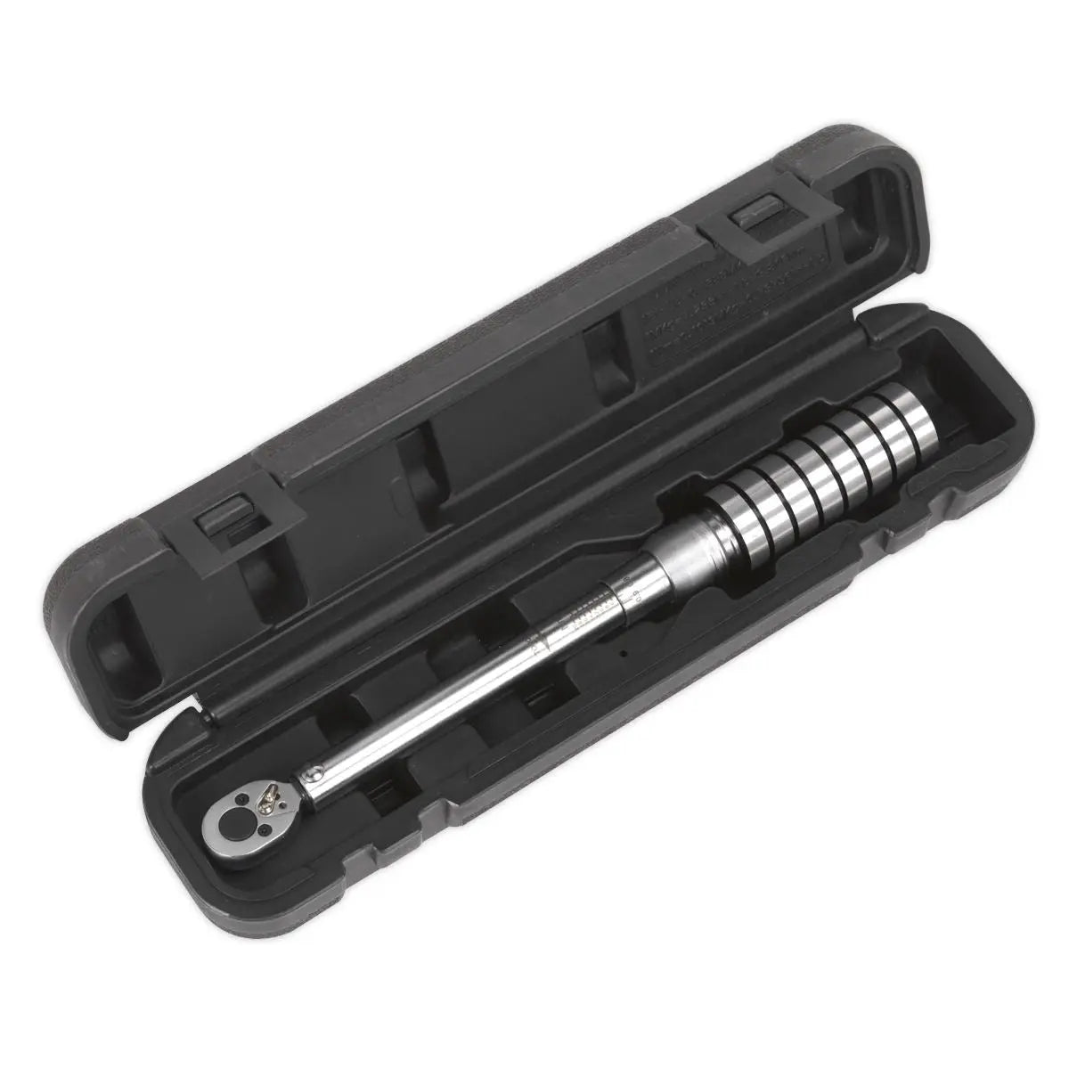 Sealey Premier Torque Wrench Micrometer Style 1/4"Sq Drive 4-20Nm(2.9-14.8lb.ft) - Calibrated 