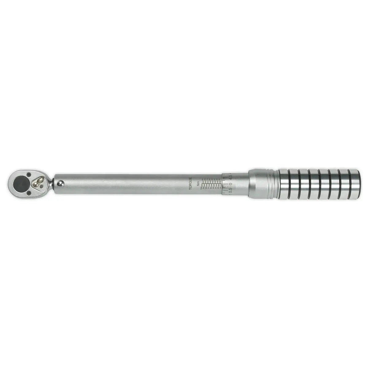 Sealey Premier Torque Wrench Micrometer Style 3/8"Sq Drive 20-100Nm(14.8-73.8lb.ft) - Calibrated 