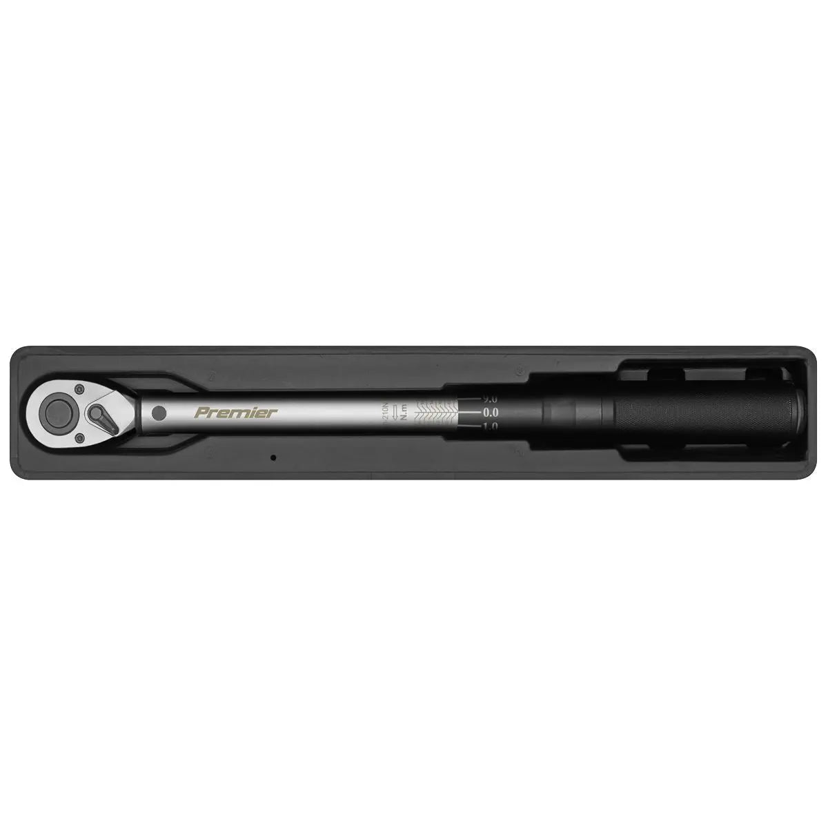 Sealey Premier Torque Wrench Micrometer Style 40-210Nm 1/2"Sq Drive 
