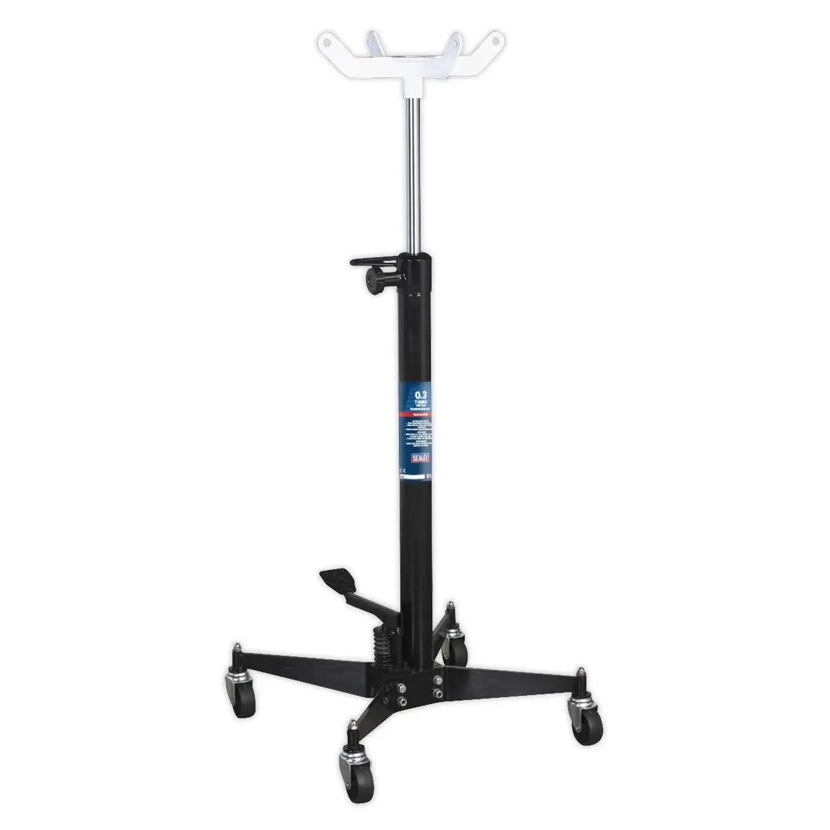 Sealey Premier Vertical Quick Lift Transmission Jack 300kg 