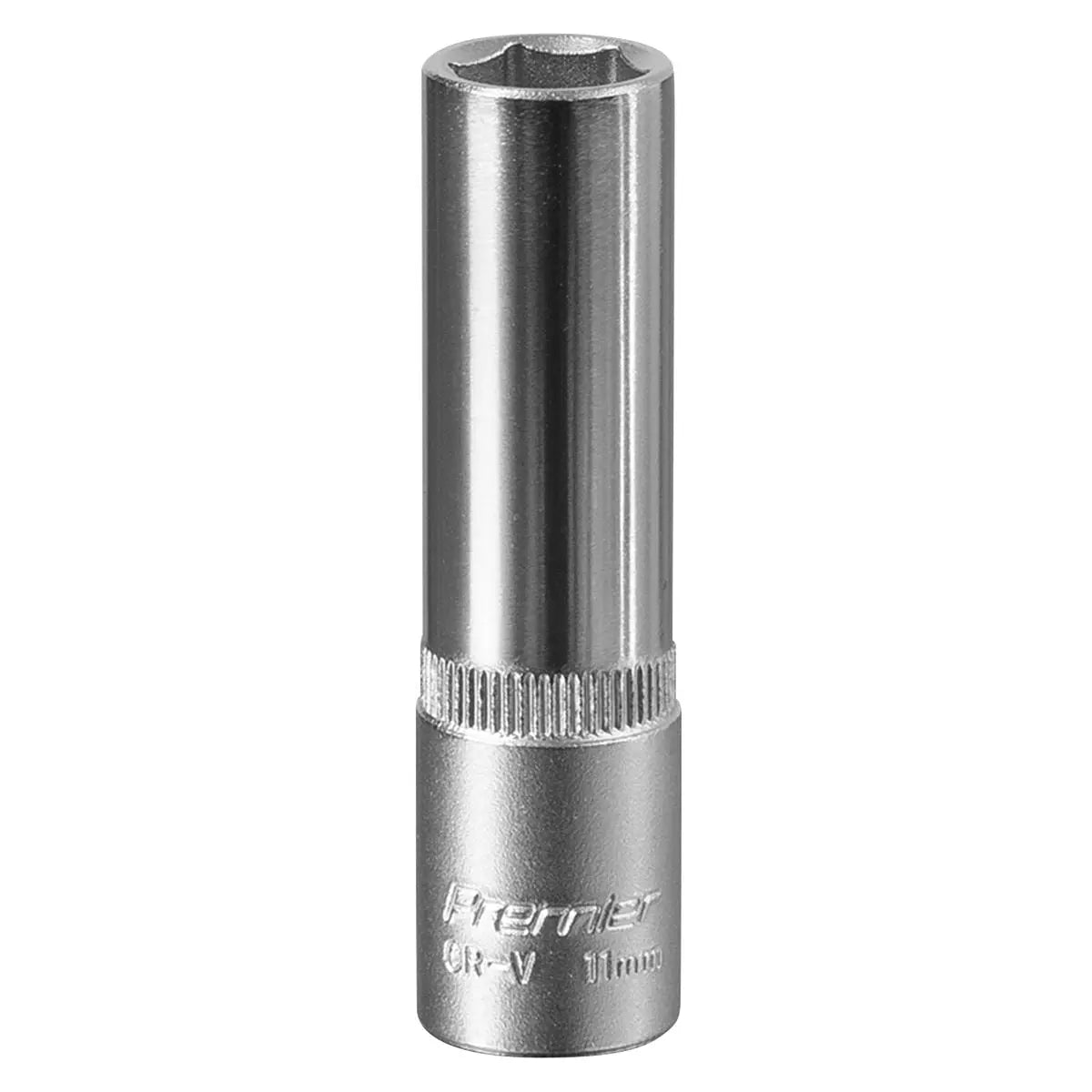 Sealey Premier WallDrive® Socket 11mm Deep 3/8"Sq Drive 