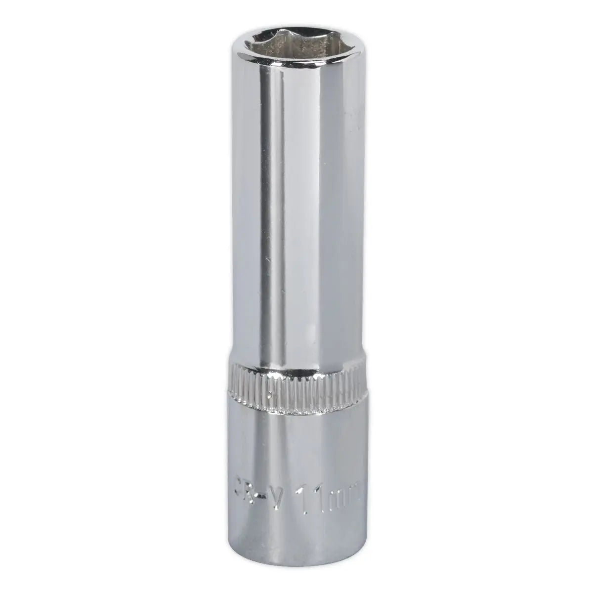 Sealey Premier WallDrive® Socket 11mm Deep 3/8"Sq Drive Fully Polished 