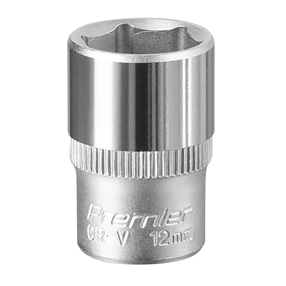 Sealey Premier WallDrive® Socket 12mm 1/4"Sq Drive 