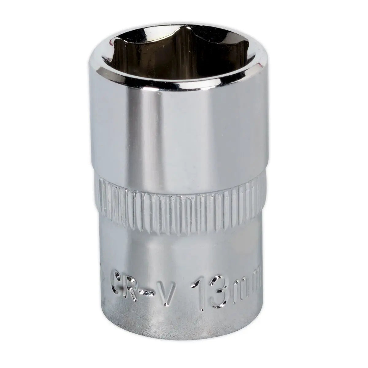 Sealey Premier WallDrive® Socket 13mm 3/8"Sq Drive Fully Polished 