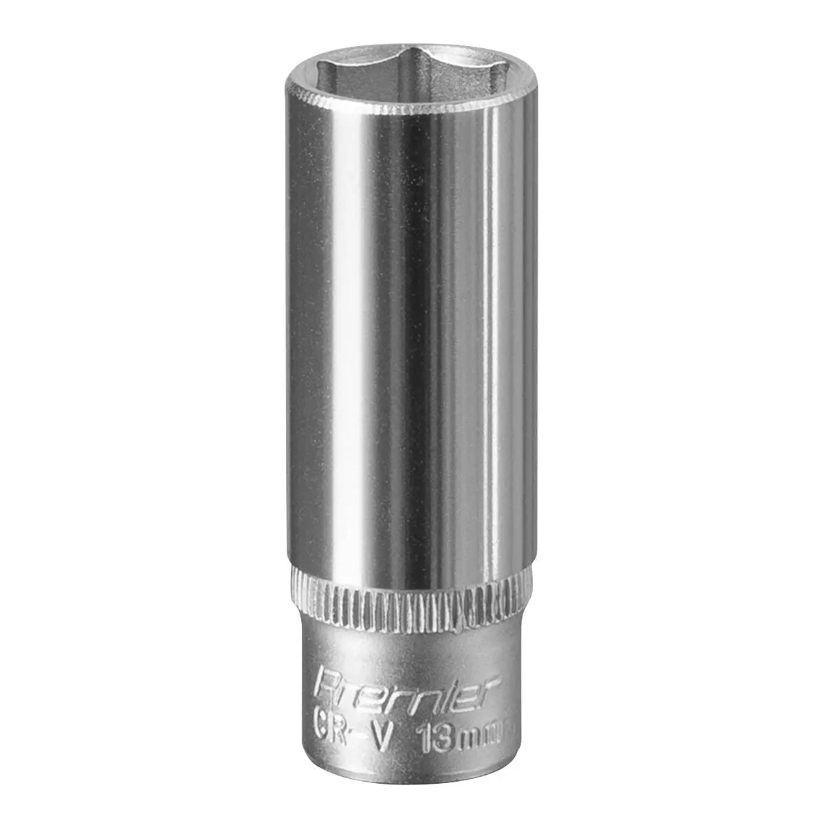 Sealey Premier WallDrive® Socket 13mm Deep 1/4"Sq Drive 