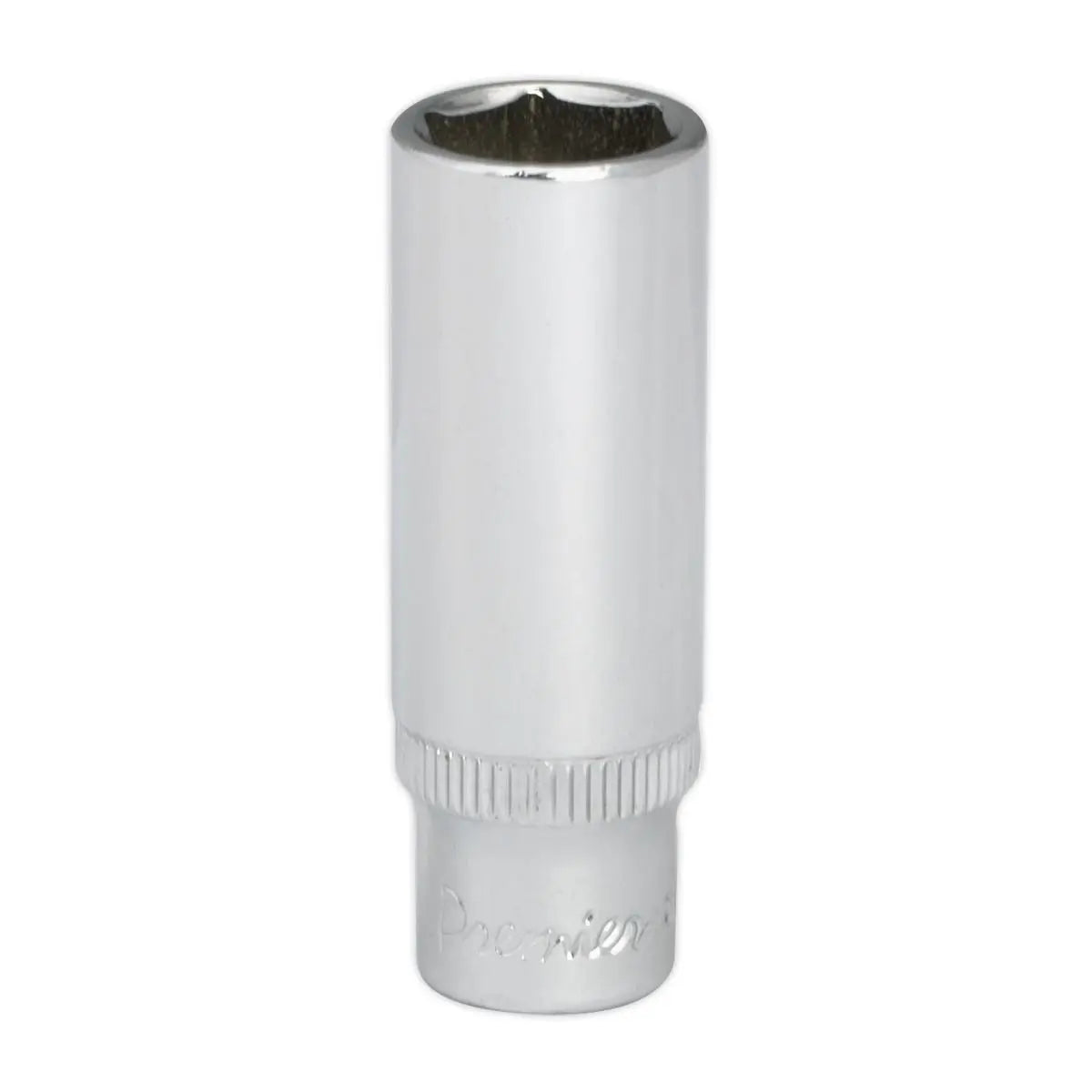 Sealey Premier WallDrive® Socket 13mm Deep 1/4"Sq Drive Fully Polished 