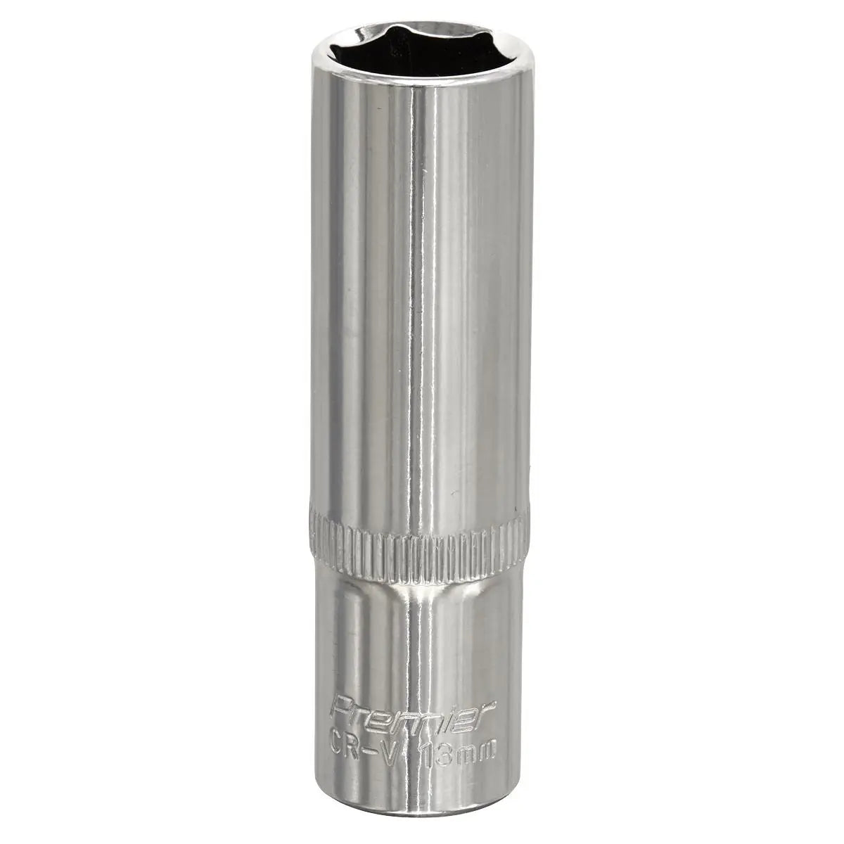 Sealey Premier WallDrive® Socket 13mm Deep 3/8"Sq Drive Fully Polished 