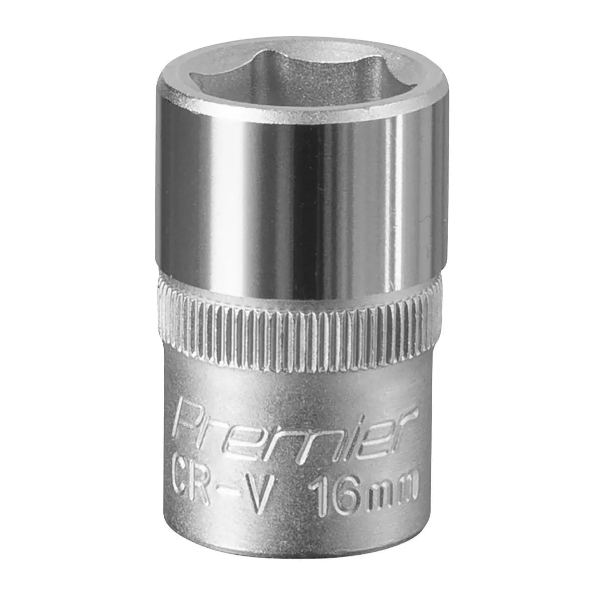Sealey Premier WallDrive® Socket 16mm 1/2"Sq Drive 