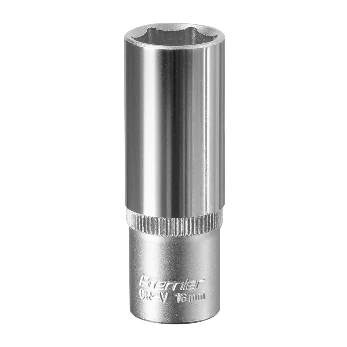Sealey Premier WallDrive® Socket 16mm Deep 3/8"Sq Drive 