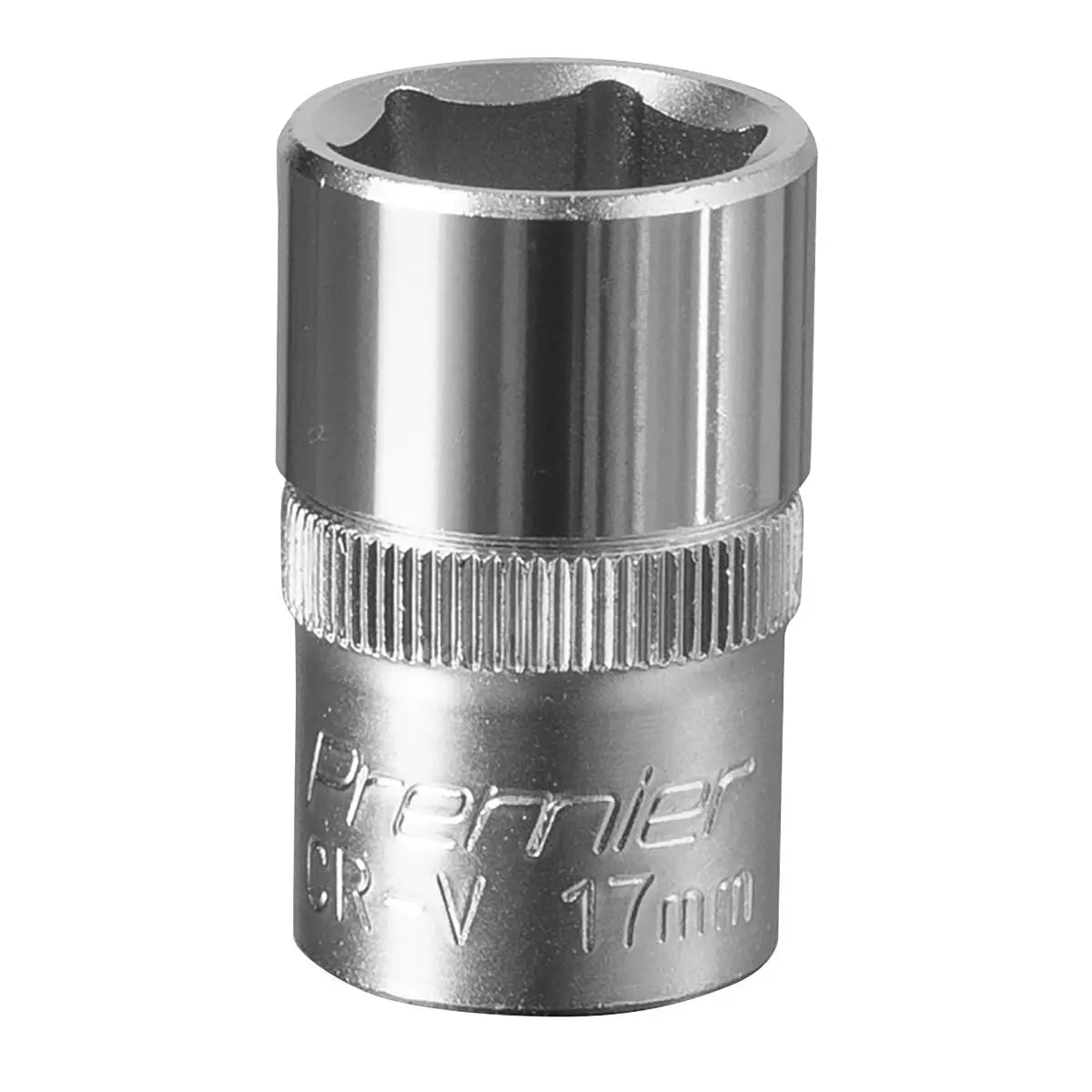 Sealey Premier WallDrive® Socket 17mm 1/2"Sq Drive 