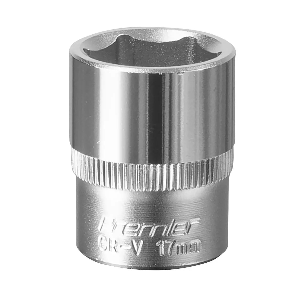 Sealey Premier WallDrive® Socket 17mm 3/8"Sq Drive 