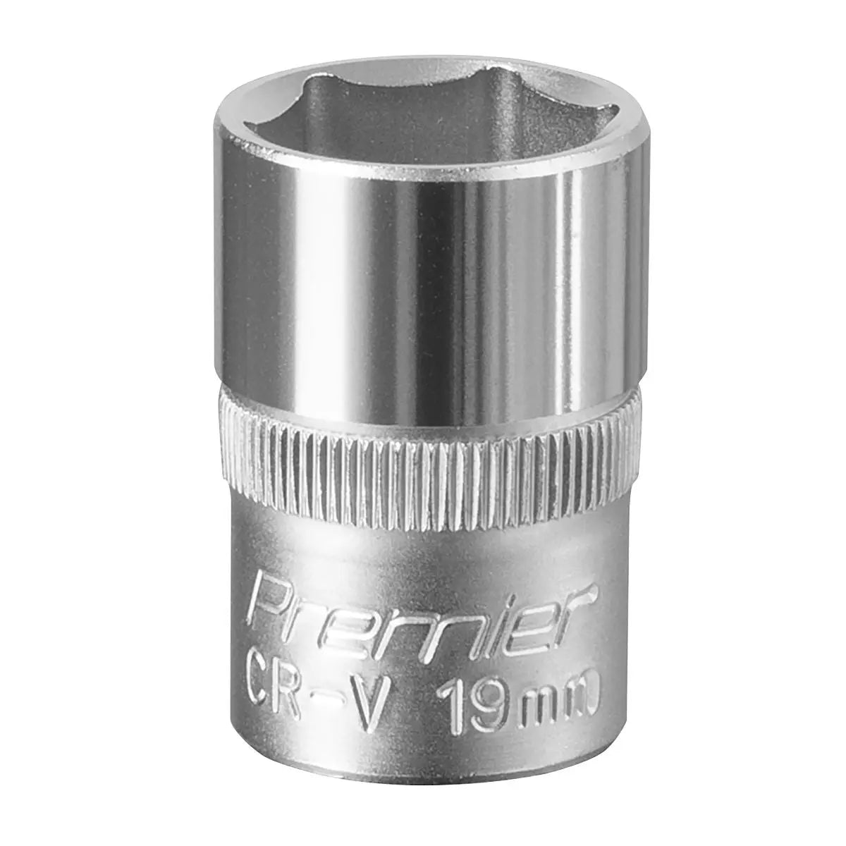 Sealey Premier WallDrive® Socket 19mm 1/2"Sq Drive 