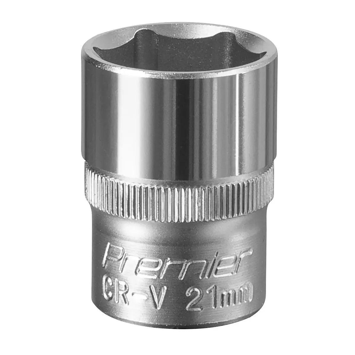 Sealey Premier WallDrive® Socket 21mm 1/2"Sq Drive 