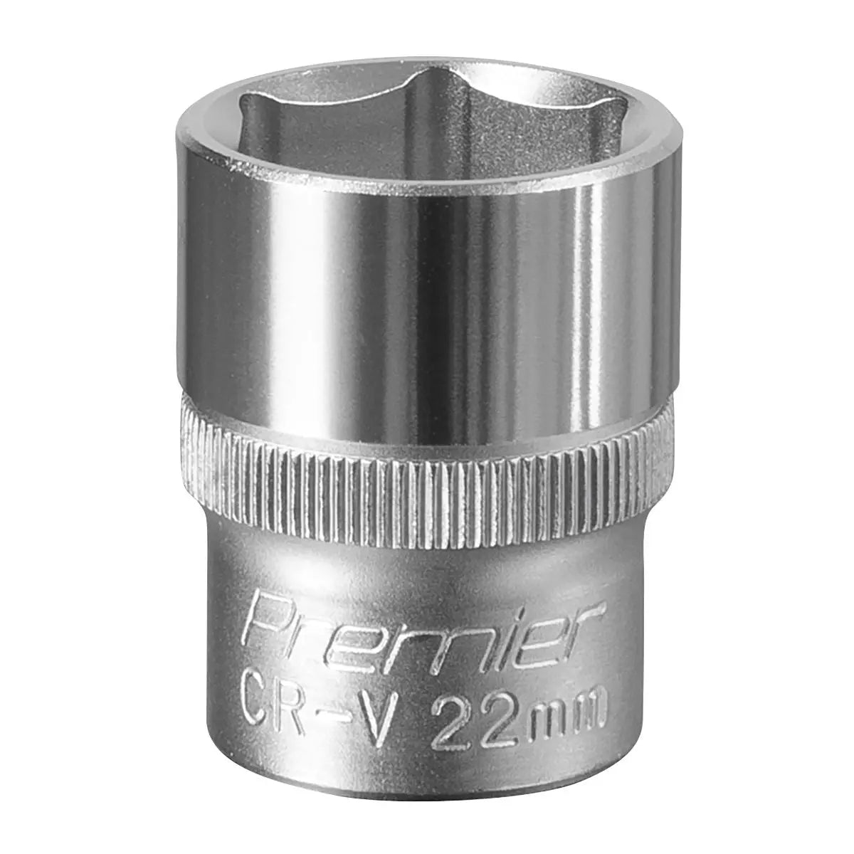 Sealey Premier WallDrive® Socket 22mm 1/2"Sq Drive 