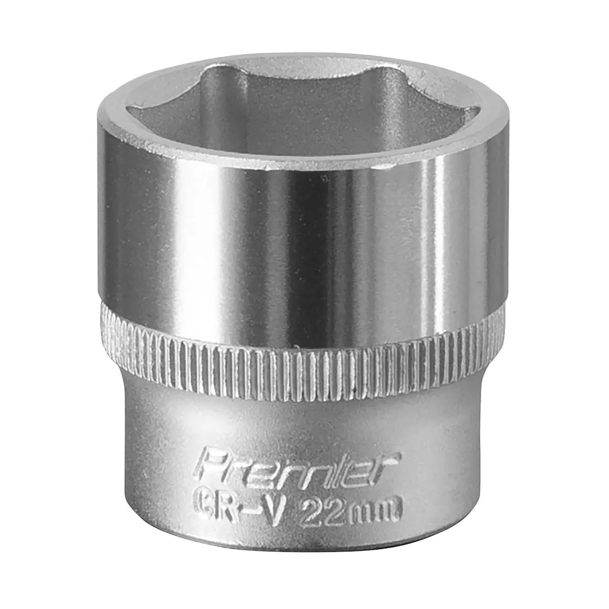 Sealey Premier WallDrive® Socket 22mm 3/8"Sq Drive 