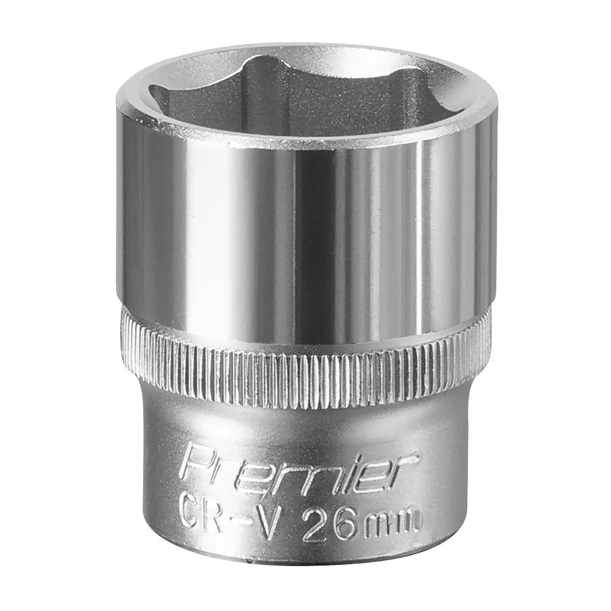 Sealey Premier WallDrive® Socket 26mm 1/2"Sq Drive 