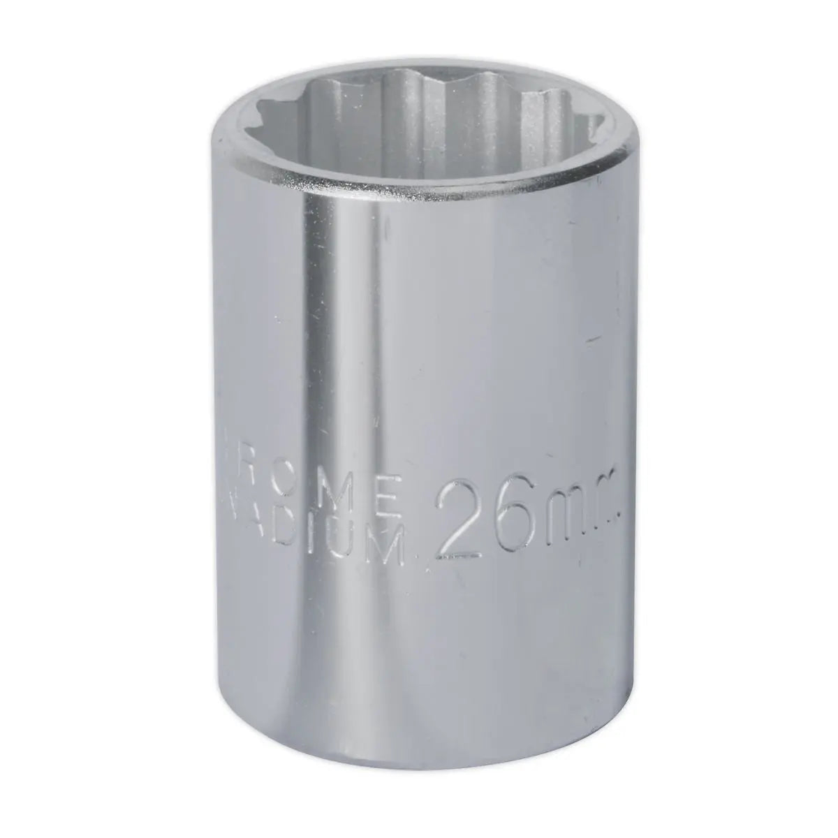 Sealey Premier WallDrive® Socket 26mm 3/4"Sq Drive 