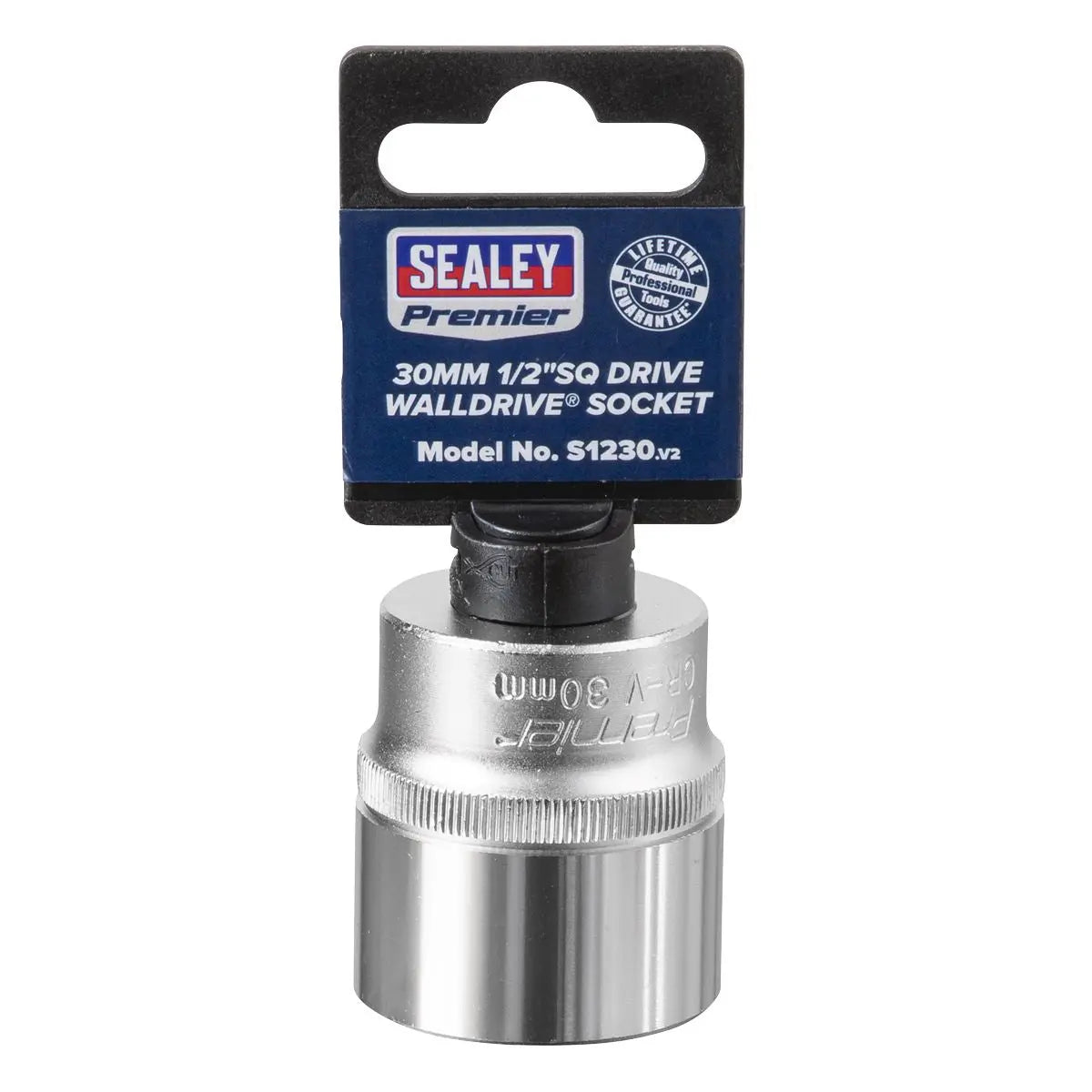Sealey Premier WallDrive® Socket 30mm 1/2"Sq Drive 