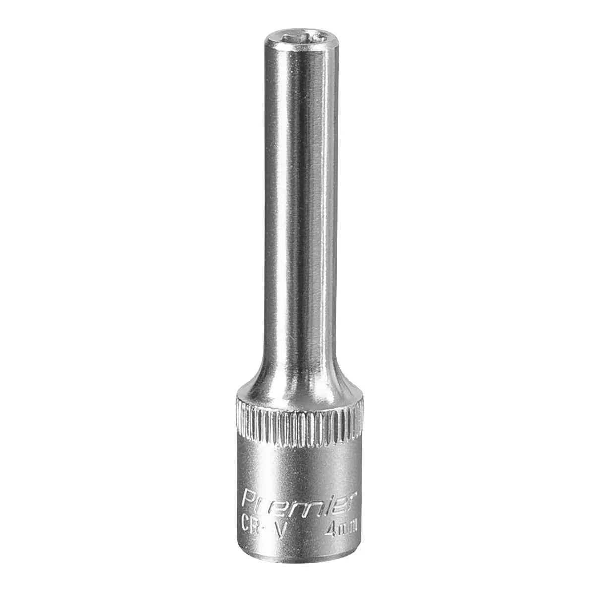 Sealey Premier WallDrive® Socket 4mm Deep 1/4"Sq Drive 