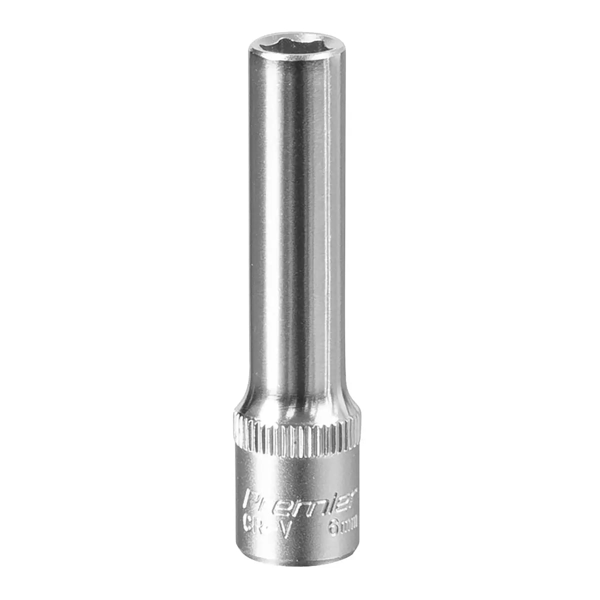 Sealey Premier WallDrive® Socket 6mm Deep 1/4"Sq Drive 
