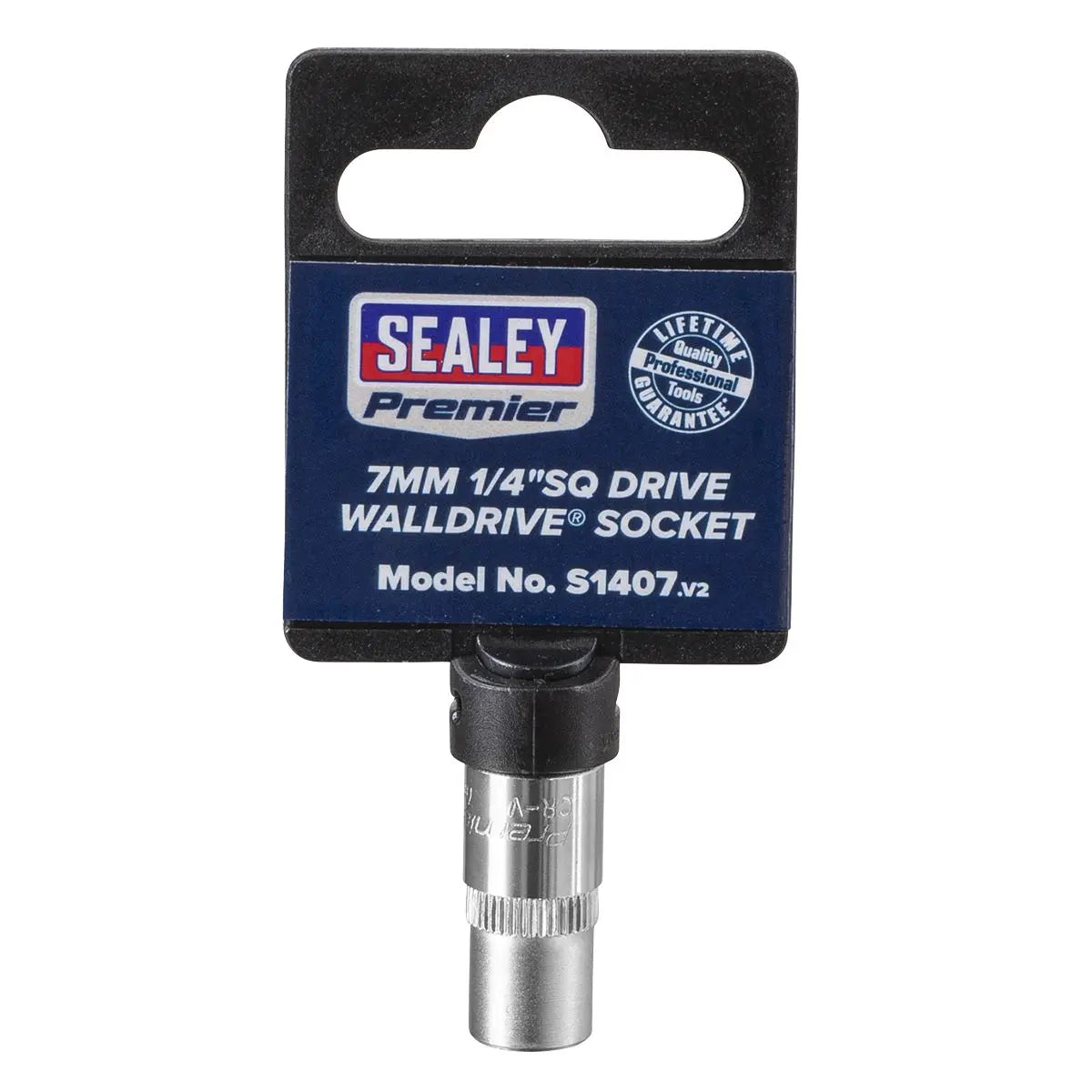 Sealey Premier WallDrive® Socket 7mm 1/4"Sq Drive 