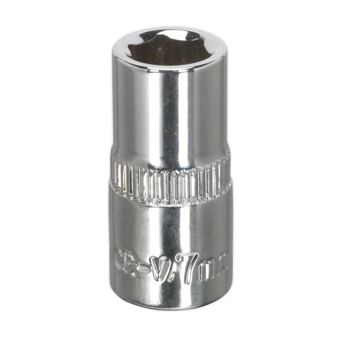 Sealey Premier WallDrive® Socket 7mm 1/4"Sq Drive Fully Polished 