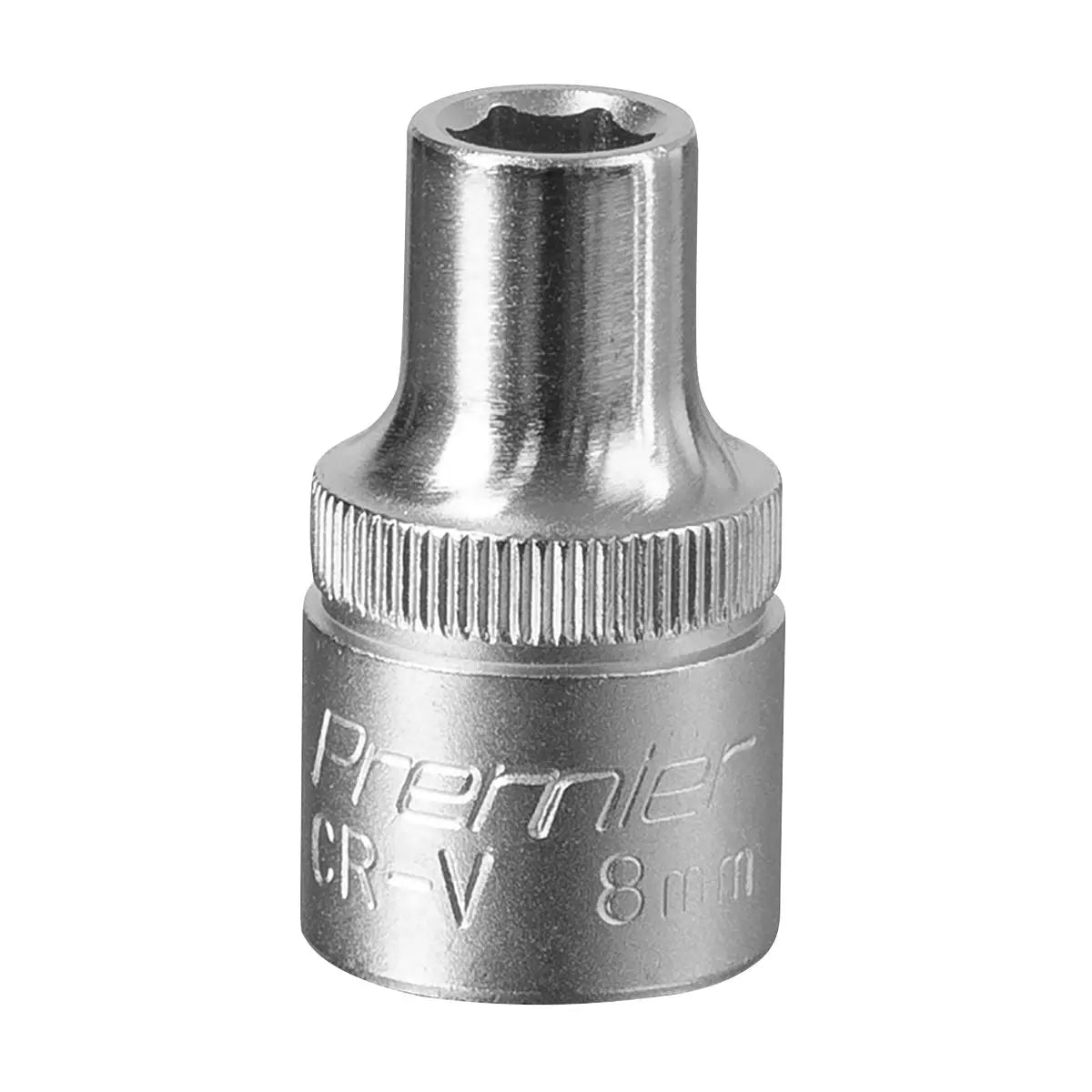 Sealey Premier WallDrive® Socket 8mm 1/2"Sq Drive 