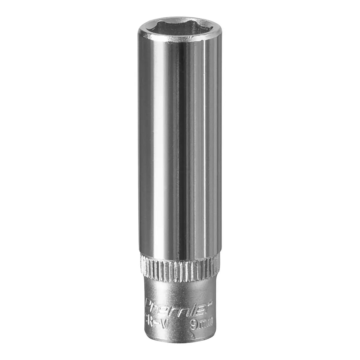 Sealey Premier WallDrive® Socket 9mm Deep 1/4"Sq Drive 