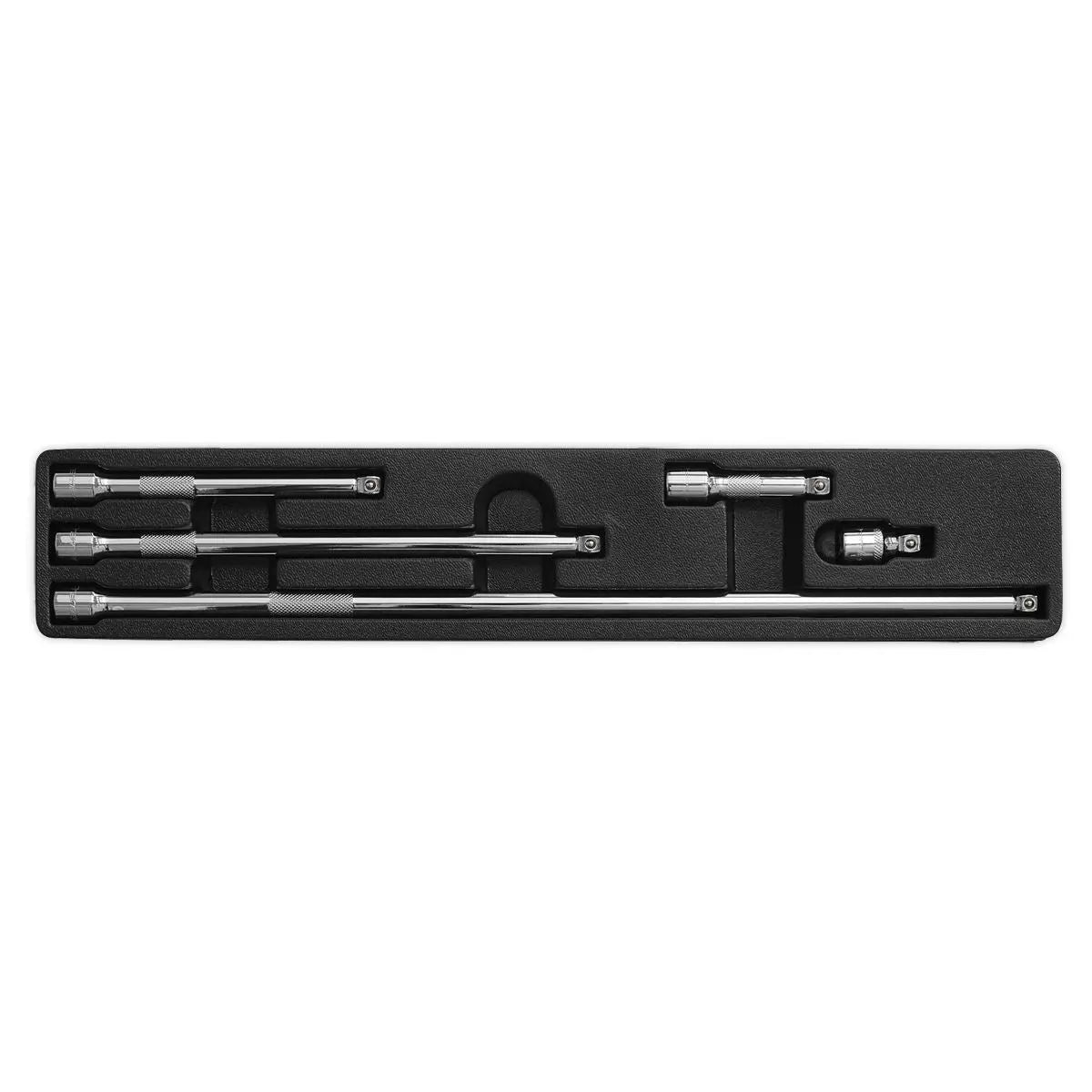 Sealey Premier Wobble Extension Bar Set 5pc 3/8"Sq Drive 