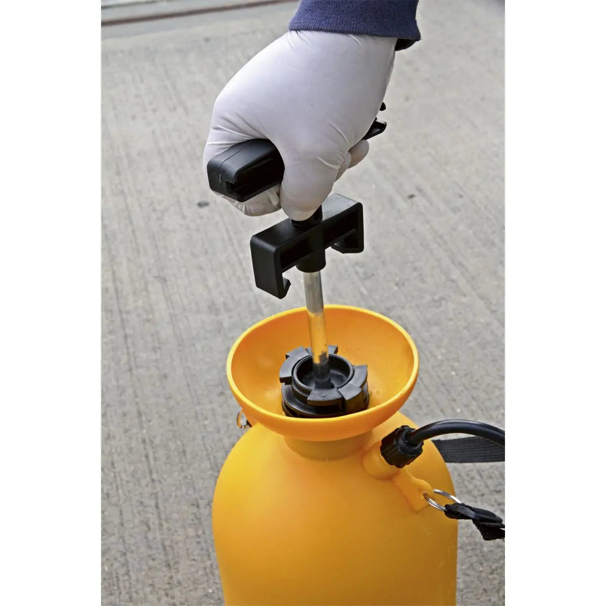 Sealey Pressure Sprayer 5L Gardening Pesticide Herbicide Fluid Bottle Lance 