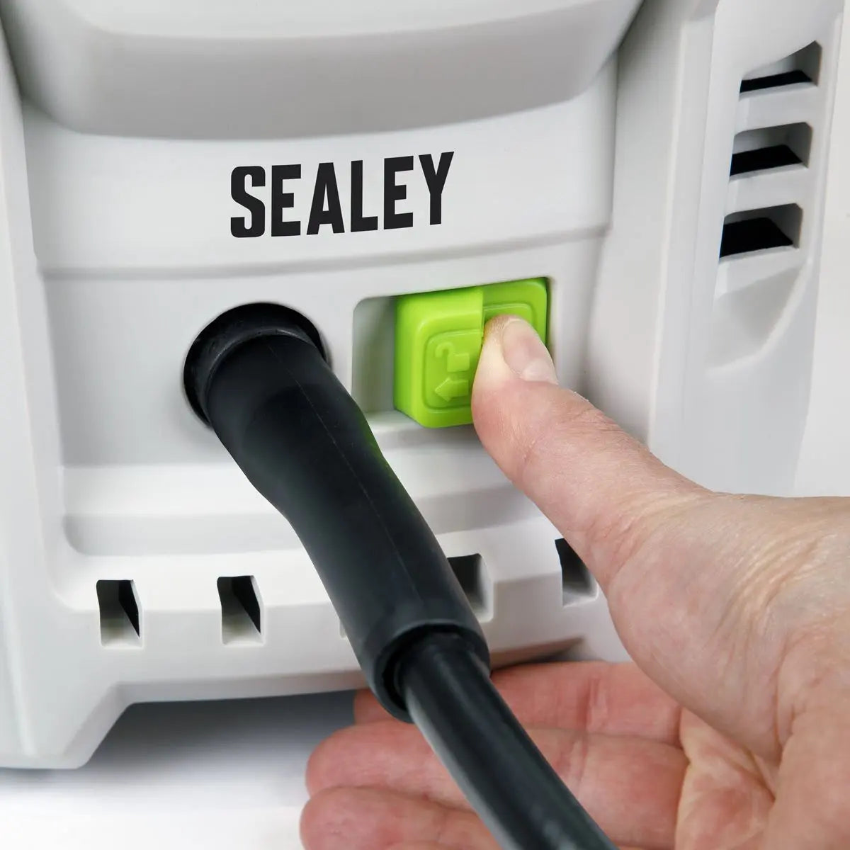 Sealey Pressure Washer 100bar 390L/hr with Snow Foam  White Rose Tools