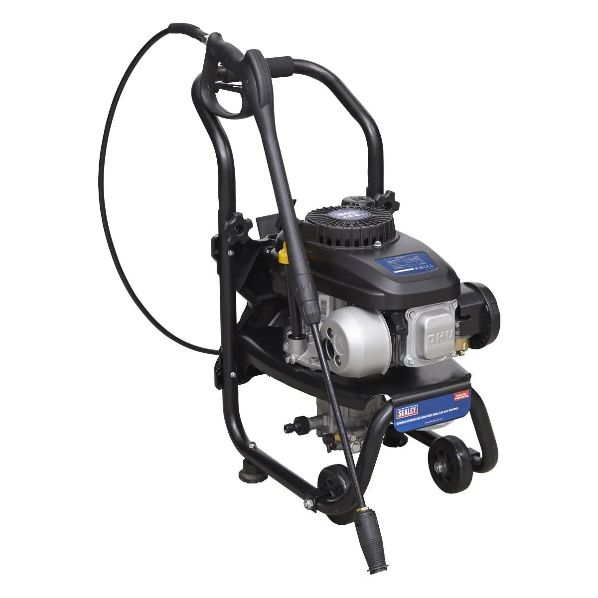 Sealey Pressure Washer 150bar 360L/hr 4hp Petrol 