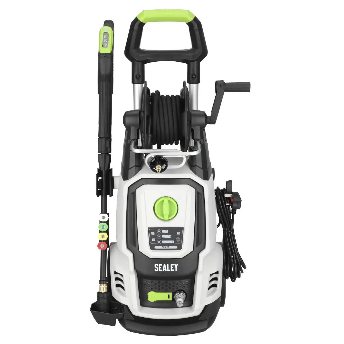 Sealey Pressure Washer 170bar 450L/hr Lance Controlled Pressure with TSS & Rotablast® Nozzle  White Rose Tools