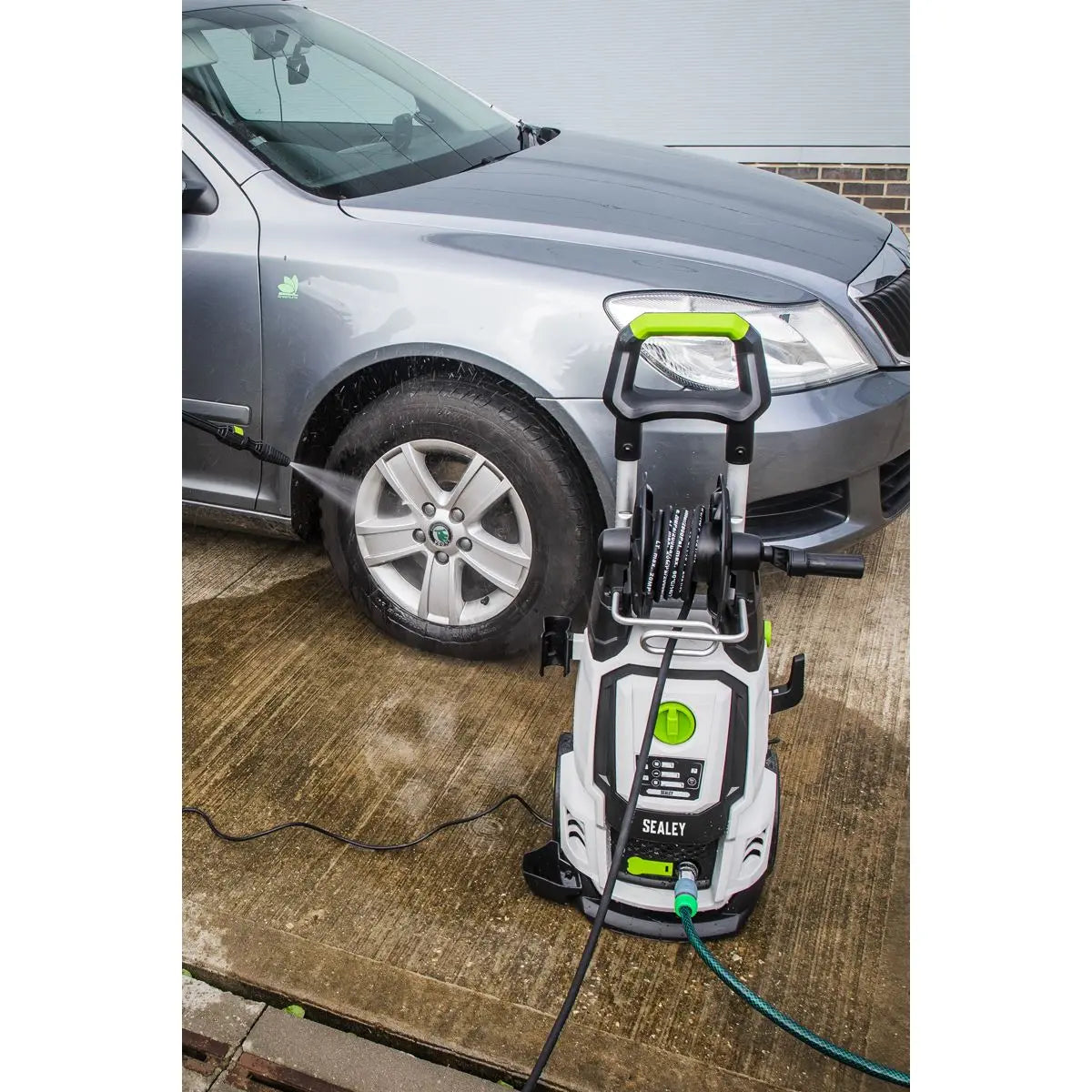 Sealey Pressure Washer 170bar 450L/hr with Snow Foam  White Rose Tools