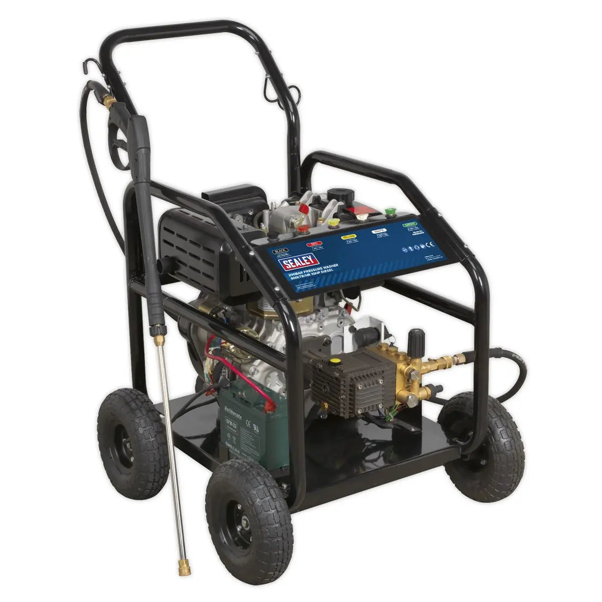 Sealey Pressure Washer 290bar 900L/hr 10hp - Diesel 