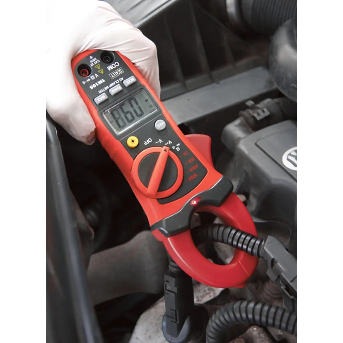Sealey Professional Auto-Ranging Digital Clamp Meter NCVD - 6-Function 