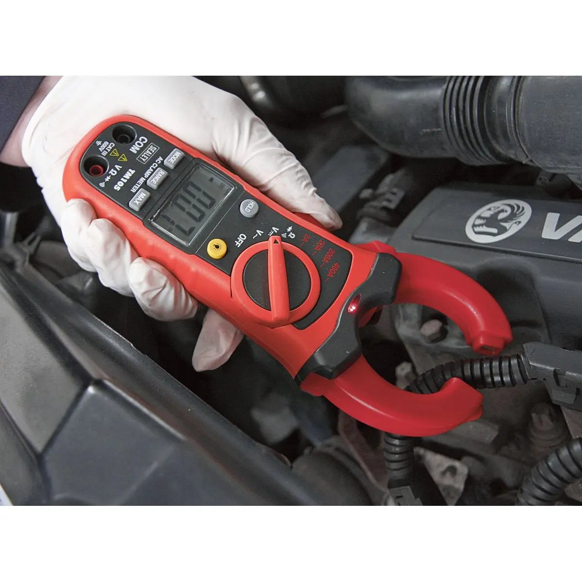 Sealey Professional Auto-Ranging Digital Clamp Meter NCVD - 6-Function 