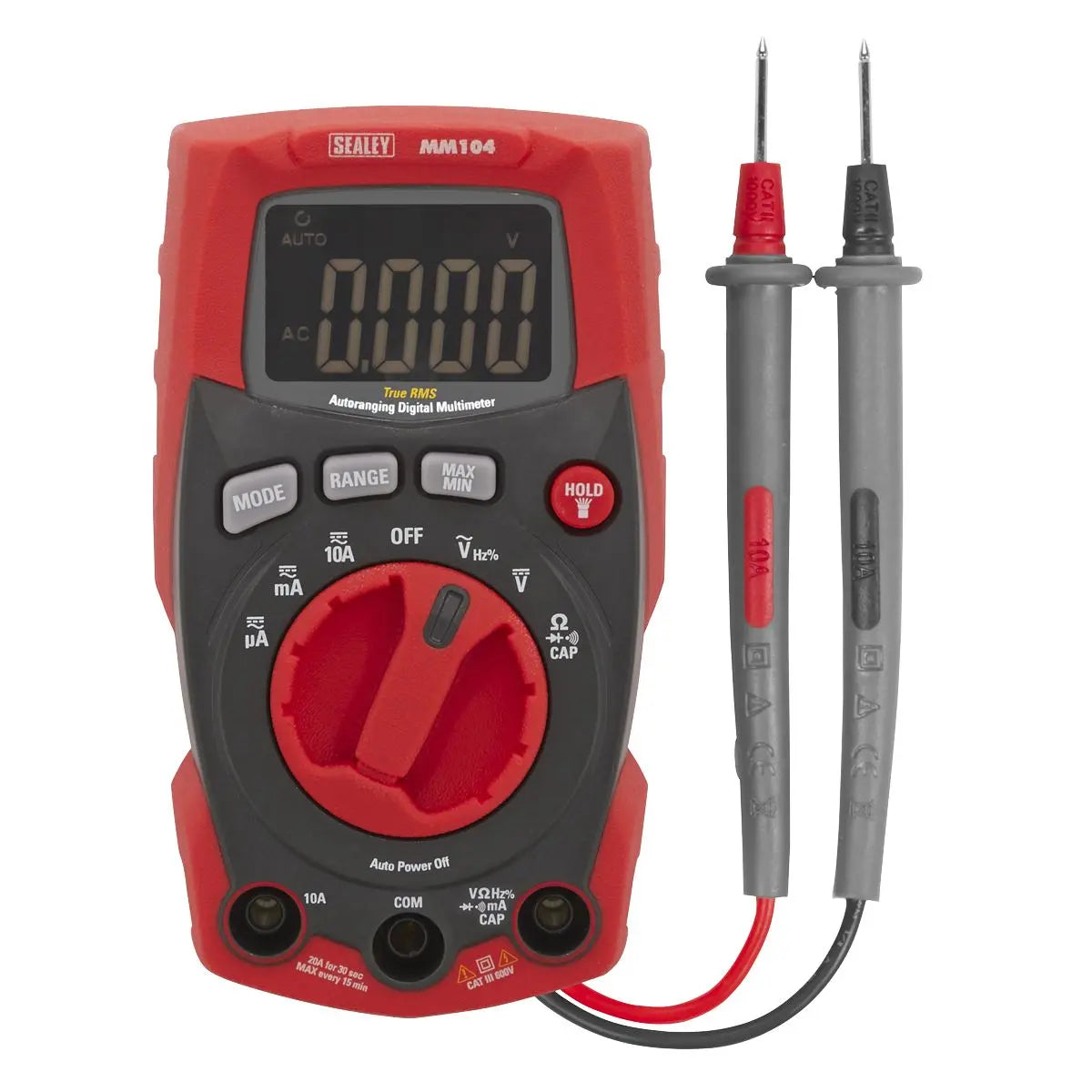 Sealey Professional Auto Ranging Digital Multimeter 