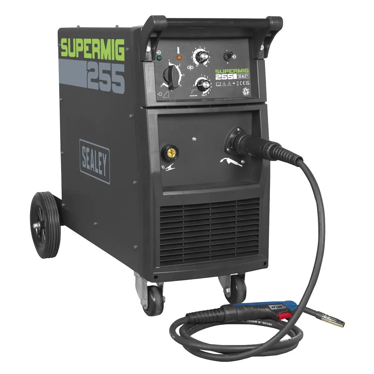 Sealey Professional MIG Welder 250A 230V with Binzel® Euro Torch 