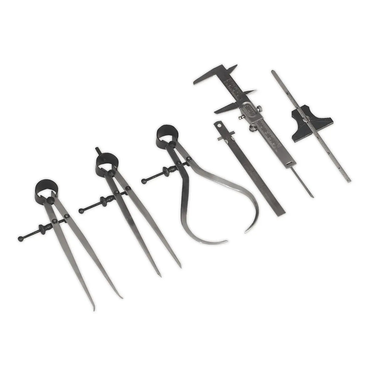 Sealey Professional Measuring Tool Set 6pc 