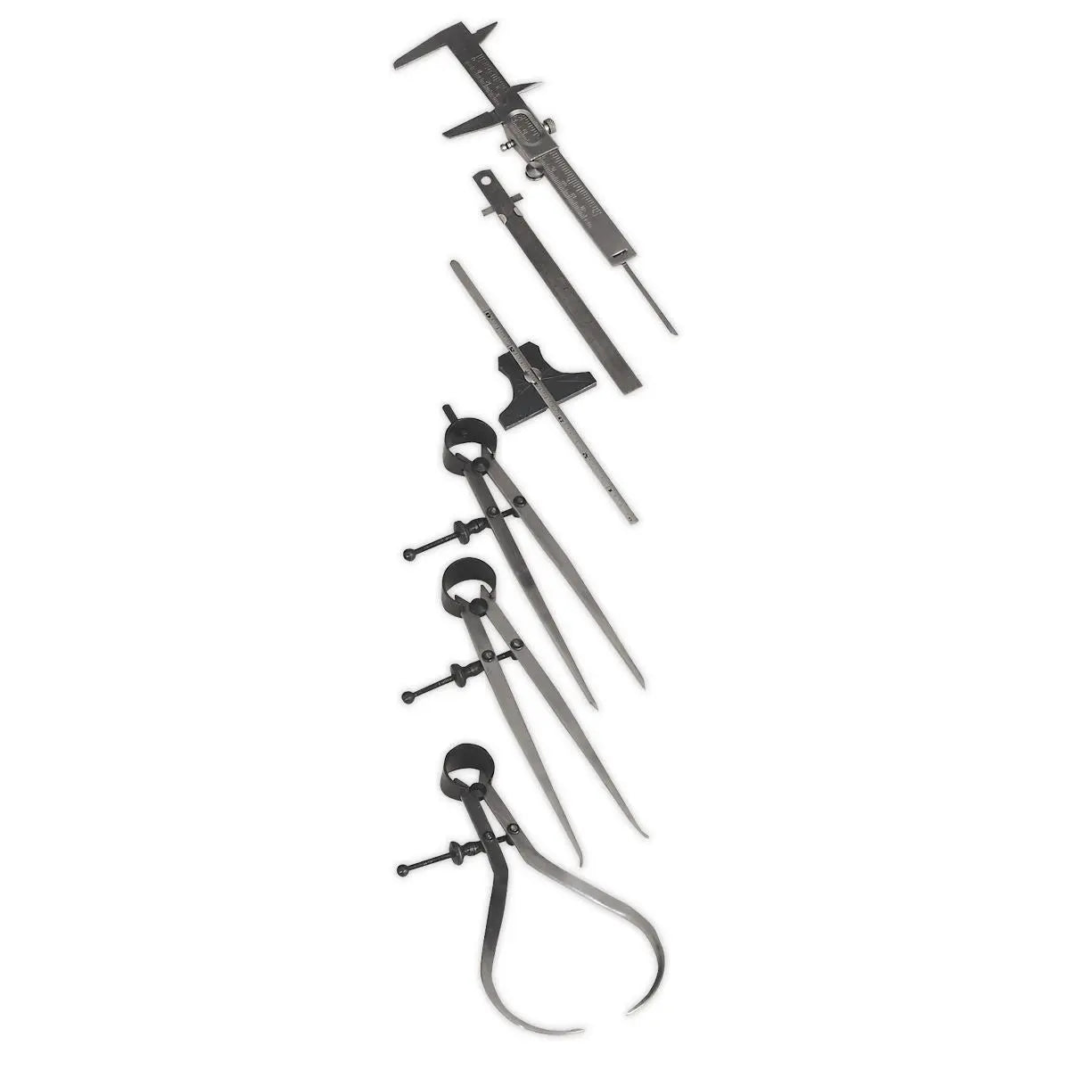 Sealey Professional Measuring Tool Set 6pc 