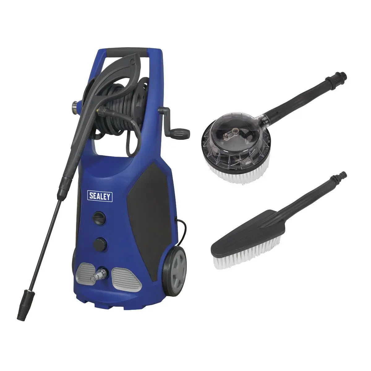Sealey Professional Pressure Washer 140bar with Accessories  White Rose Tools